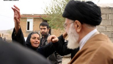 فیلم صحبت های امام خامنه ای رهبر انقلاب در مناطق زلزله زده کرمانشاه