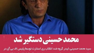 بازداشت محمد حسینی لیدر ری استارت در فرودگاه + فیلم