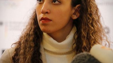 فیلم کامل مصاحبه و کنفرانس مطبوعاتی کیمیا علیزاده بی حجاب در آلمان