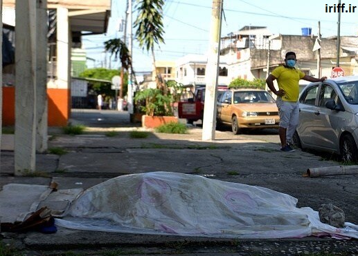 تصاویر تلخ رها کردن اجساد قربانیان کرونا در خیابان‌ها