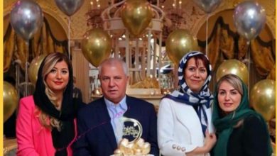 جشن تولد همسر علی پروین
