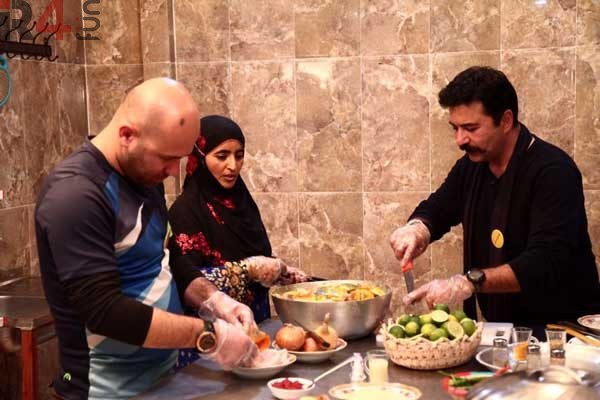 غذای امیر حسین صدیق در جوکر