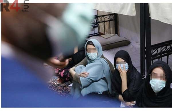 زنان بازداشتی اعتراضات در ندامتگاه