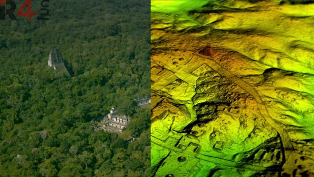 کشف یک شهر بزرگ باستانی مایاها که در زیر یک جنگل پنهان شده بود