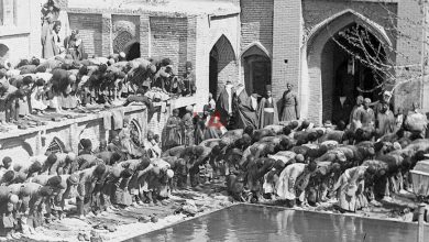عکس زیر خاکی و دیده نشده از برپایی «نماز جمعه» در دوره قاجار –   ایران فورفان