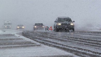 بارش شدید برف زمستانی در کردستان + بسته شدن جاده ها / فیلم –   ایران فورفان