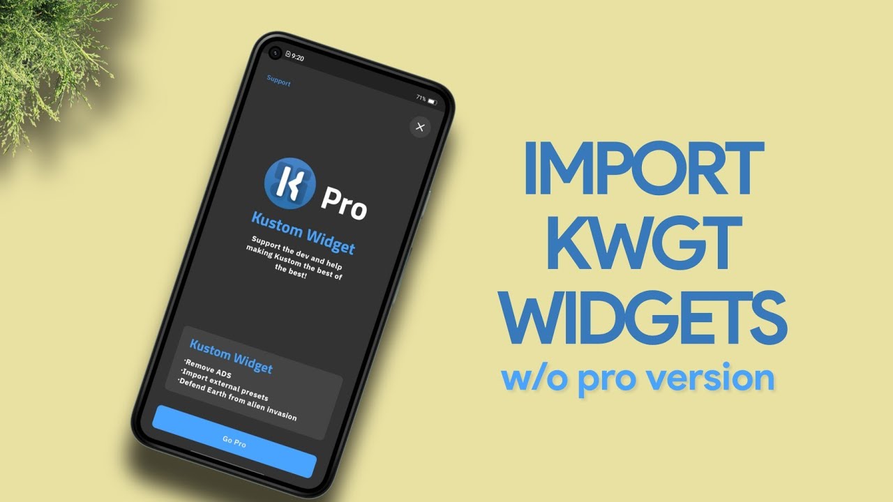 چرا باید برای ساخت ویجت از برنامه KWGT Kustom Widget Maker استفاده کنیم؟