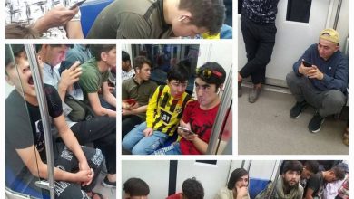 عکسی از مسافران خاص متروی تهران که غوغا به پا کرد –   ایران فورفان