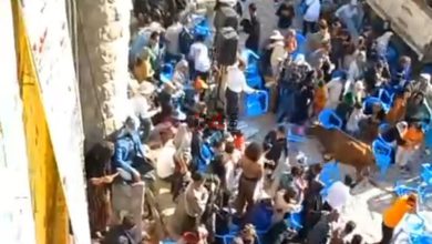 حمله وحشتناک گاو به شهروندان در مراسم هزار دف در روستای پالنگان + فیلم –   ایران فورفان
