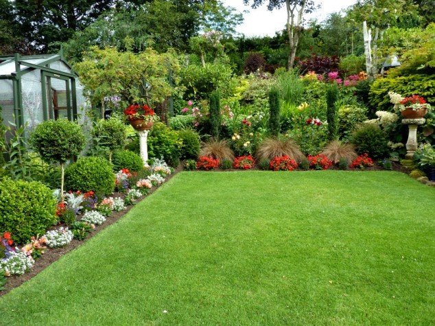 مراحل طراحی باغچه زیبا با سیستم آبیاری قطره ای
